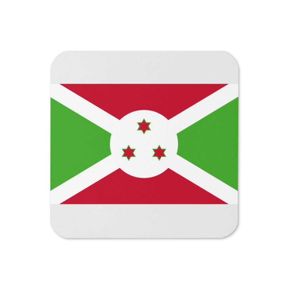 National Flag Coasters - Collection 1 Burundi coaster