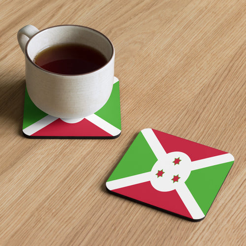 National Flag Coasters - Collection 1 Burundi / 3.74x3.74