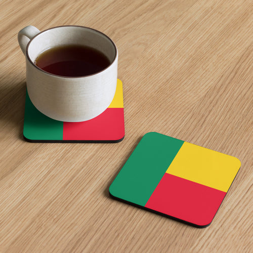 National Flag Coasters - Collection 1 Benin / 3.74x3.74