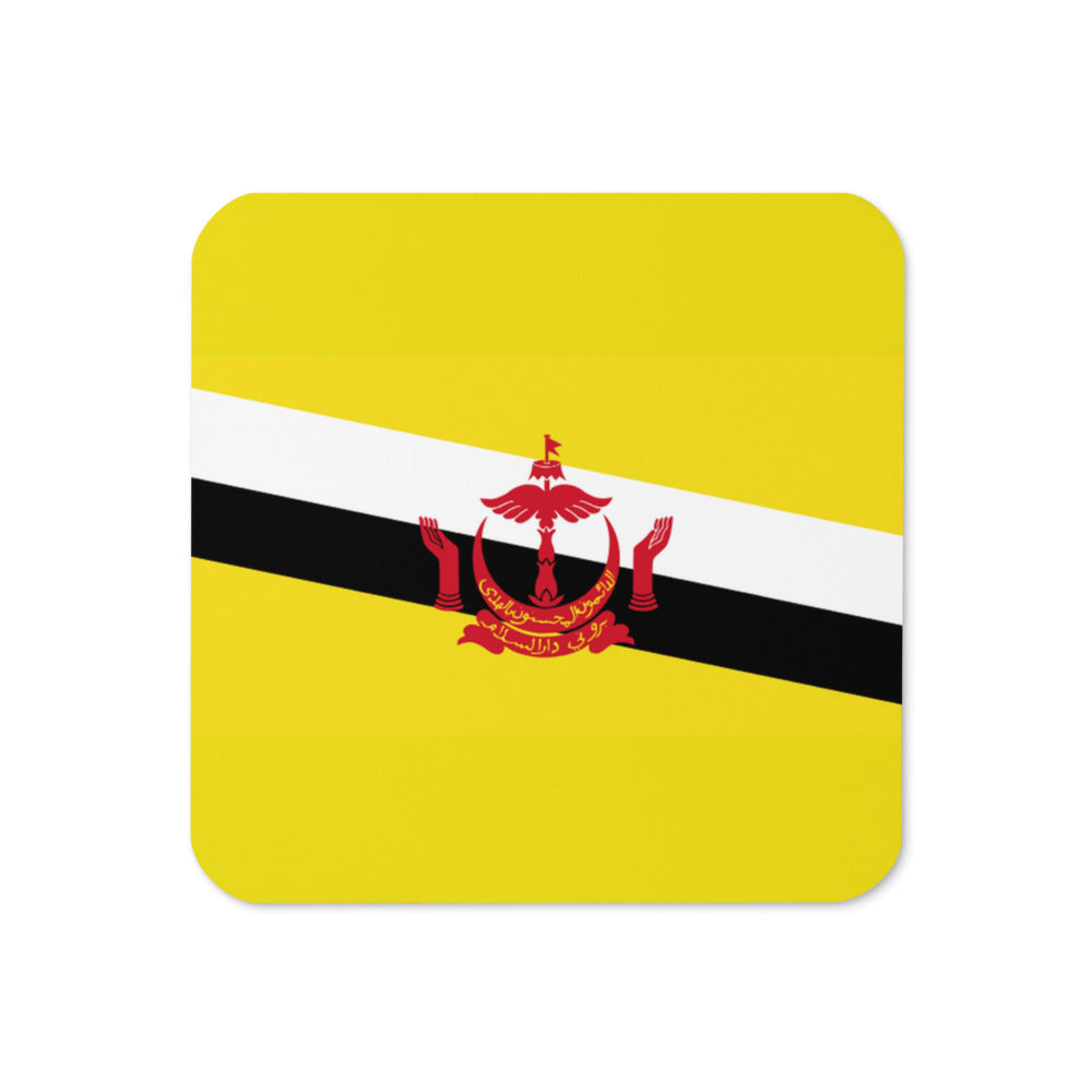National Flag Coasters - Collection 1 Brunei coaster