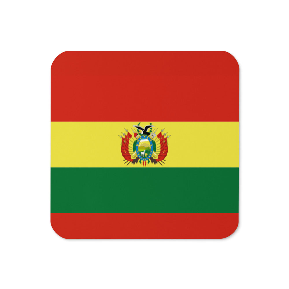 National Flag Coasters - Collection 1 Bolivia coaster