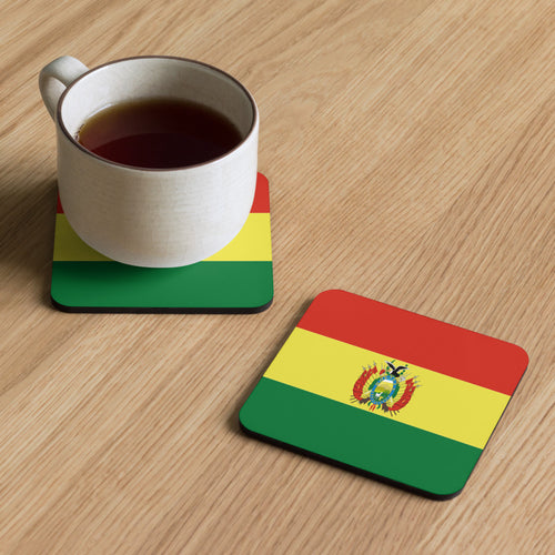 National Flag Coasters - Collection 1 Bolivia / 3.74x3.74