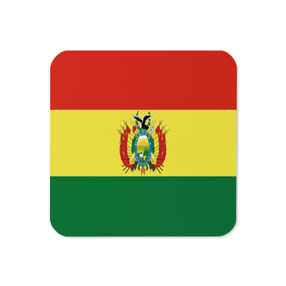 National Flag Coasters - Collection 1 Bolivia coaster