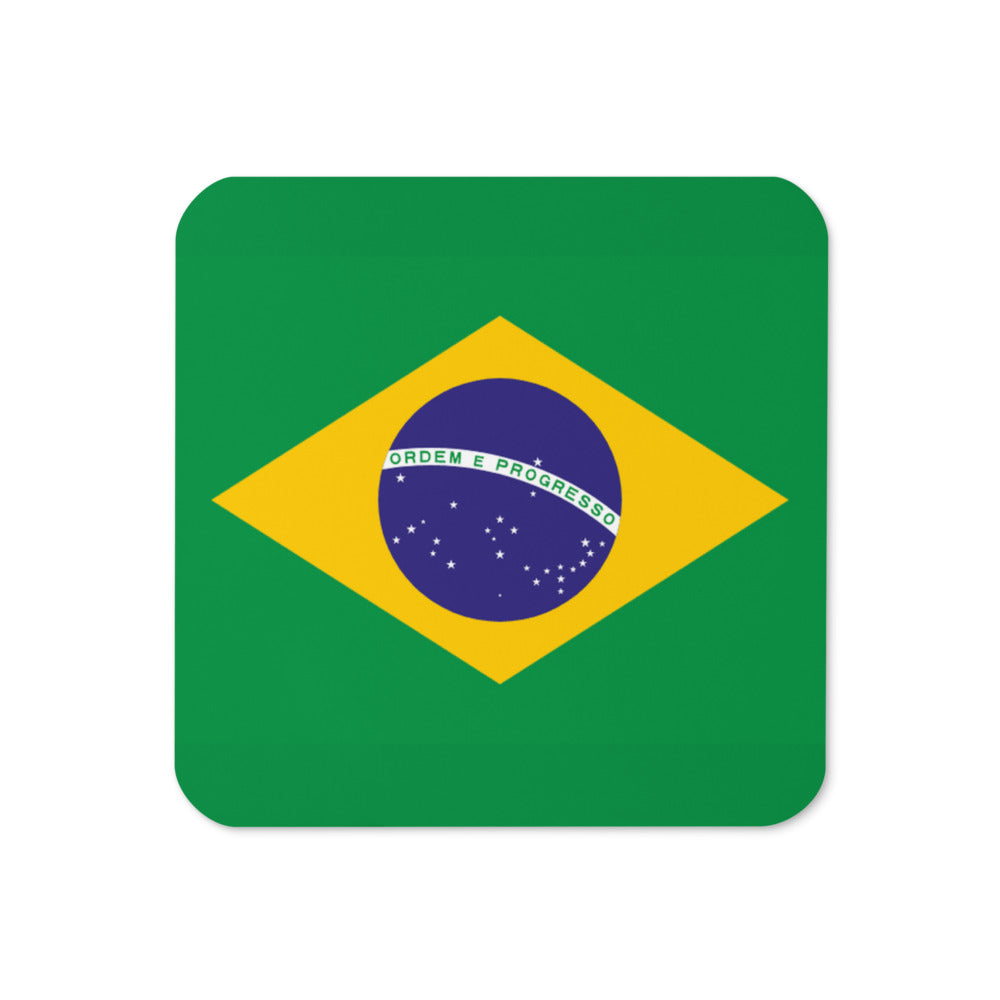 National Flag Coasters - Collection 1 Brazil coaster