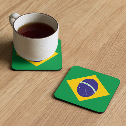 National Flag Coasters - Collection 1 Brazil / 3.74x3.74