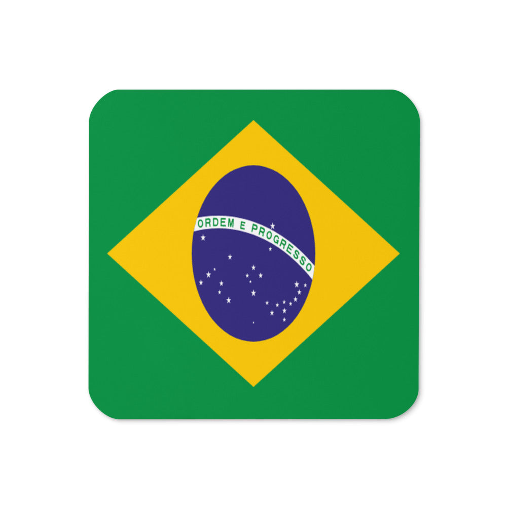 National Flag Coasters - Collection 1 Brazil coaster
