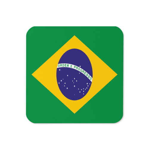 National Flag Coasters - Collection 1 Brazil / 3.74x3.74