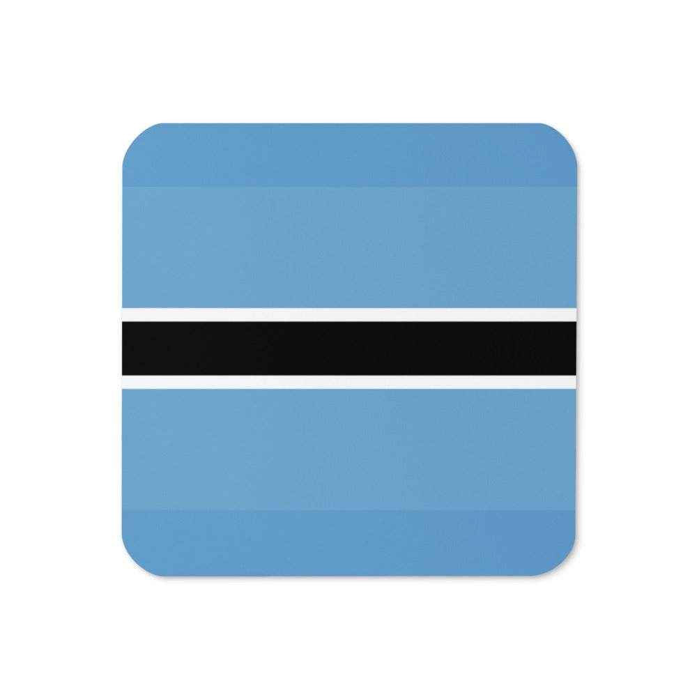 National Flag Coasters - Collection 1 Botswana coaster