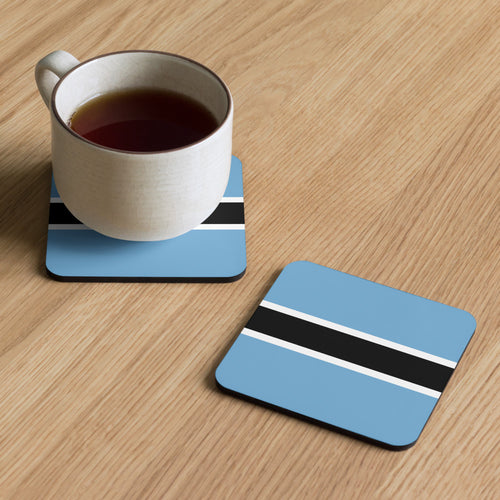 National Flag Coasters - Collection 1 Botswana / 3.74x3.74