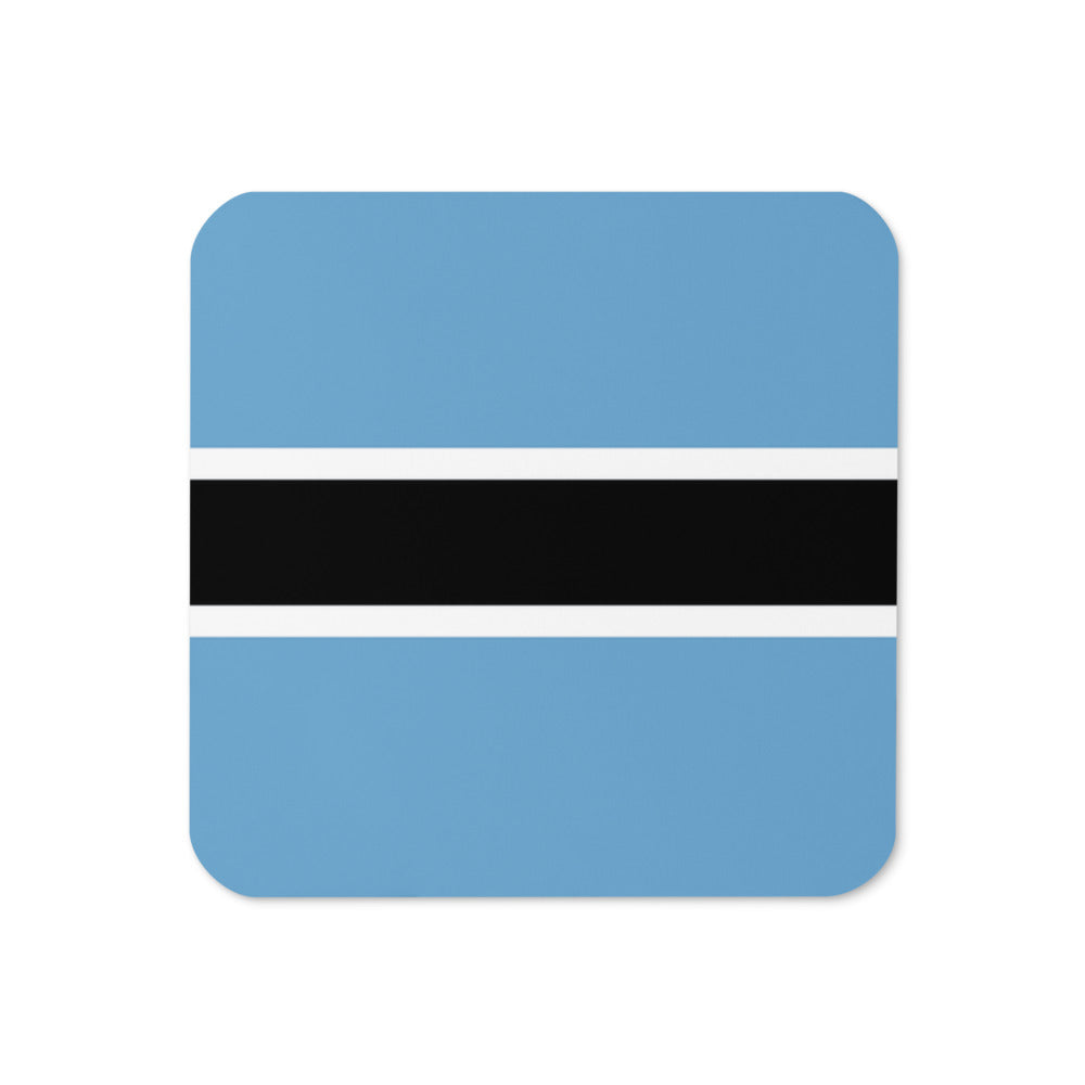National Flag Coasters - Collection 1 Botswana coaster
