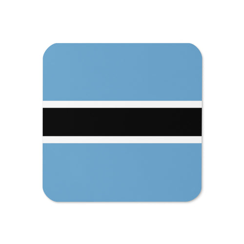 National Flag Coasters - Collection 1 Botswana / 3.74x3.74