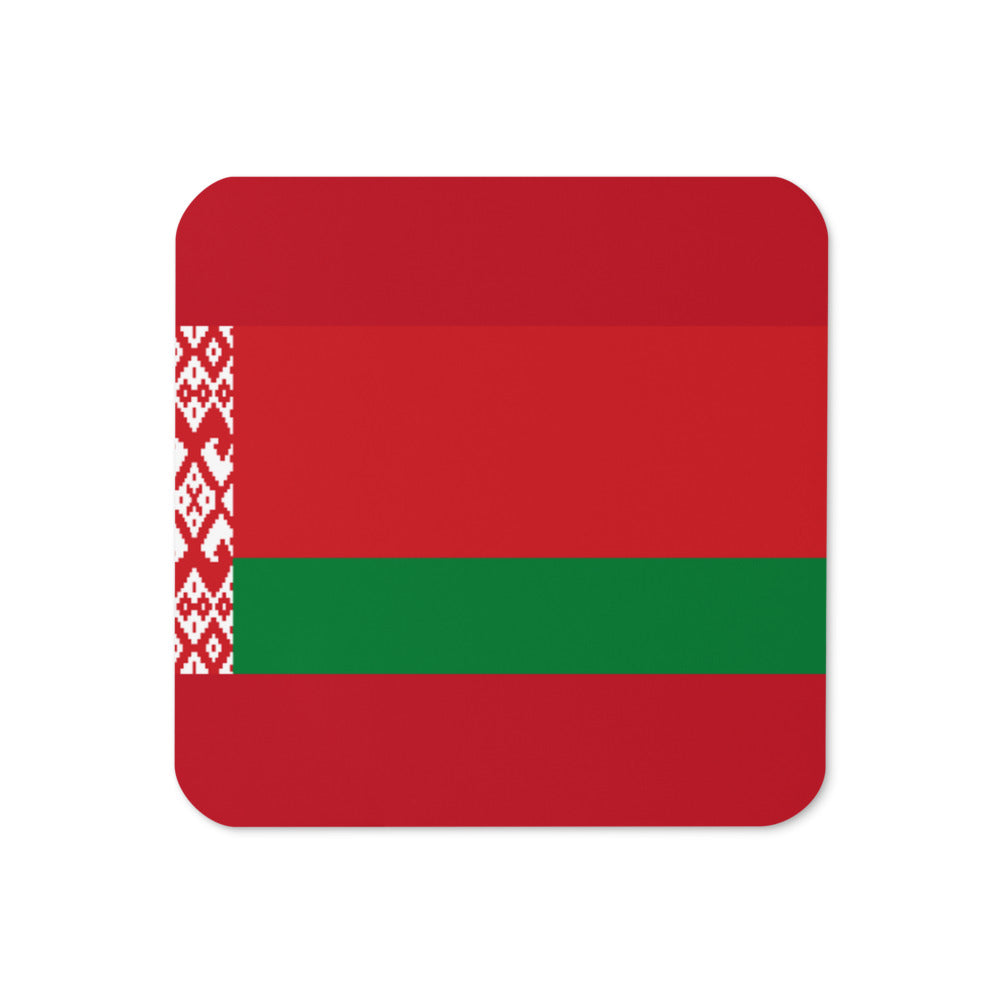 National Flag Coasters - Collection 1 Belarus coaster