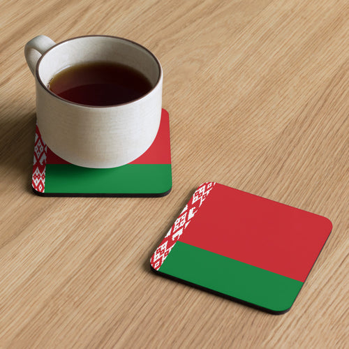 National Flag Coasters - Collection 1 Belarus / 3.74x3.74
