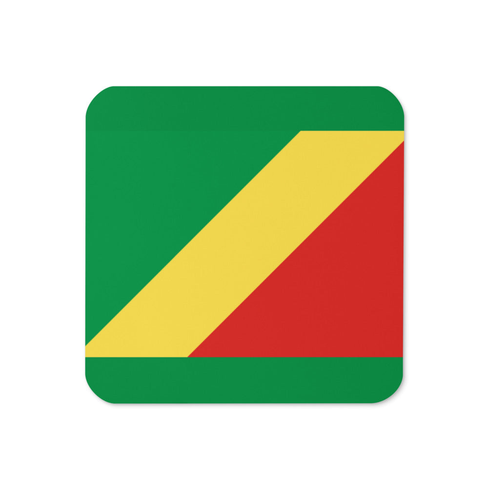 National Flag Coasters - Collection 1 Republic of the Congo coaster