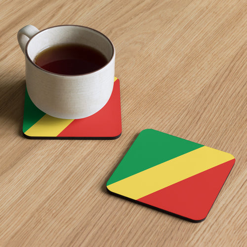 National Flag Coasters - Collection 1 Republic of the Congo / 3.74x3.74