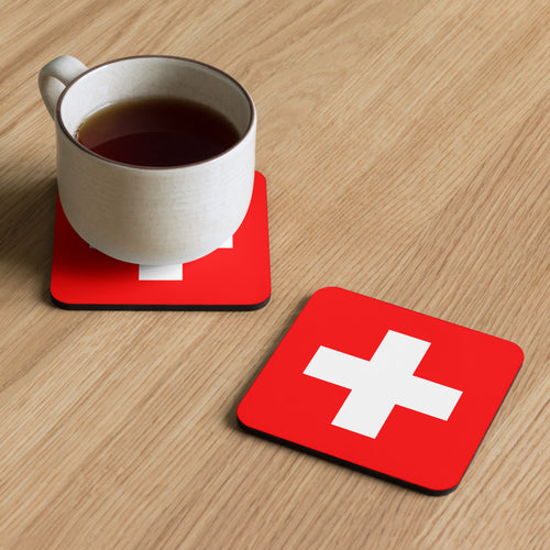 National Flag Coasters - Collection 1 Switzerland / 3.74x3.74