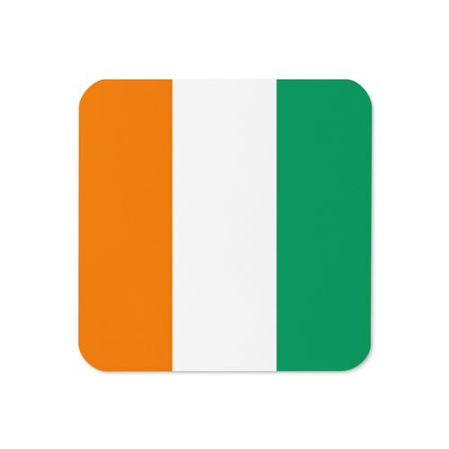 National Flag Coasters - Collection 1 Côte d'Ivoire / 3.74x3.74