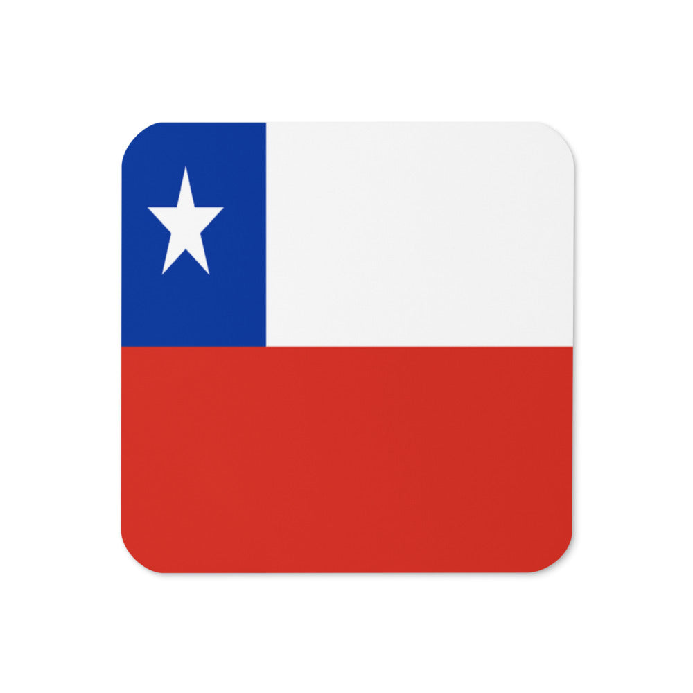National Flag Coasters - Collection 1 Chile coaster