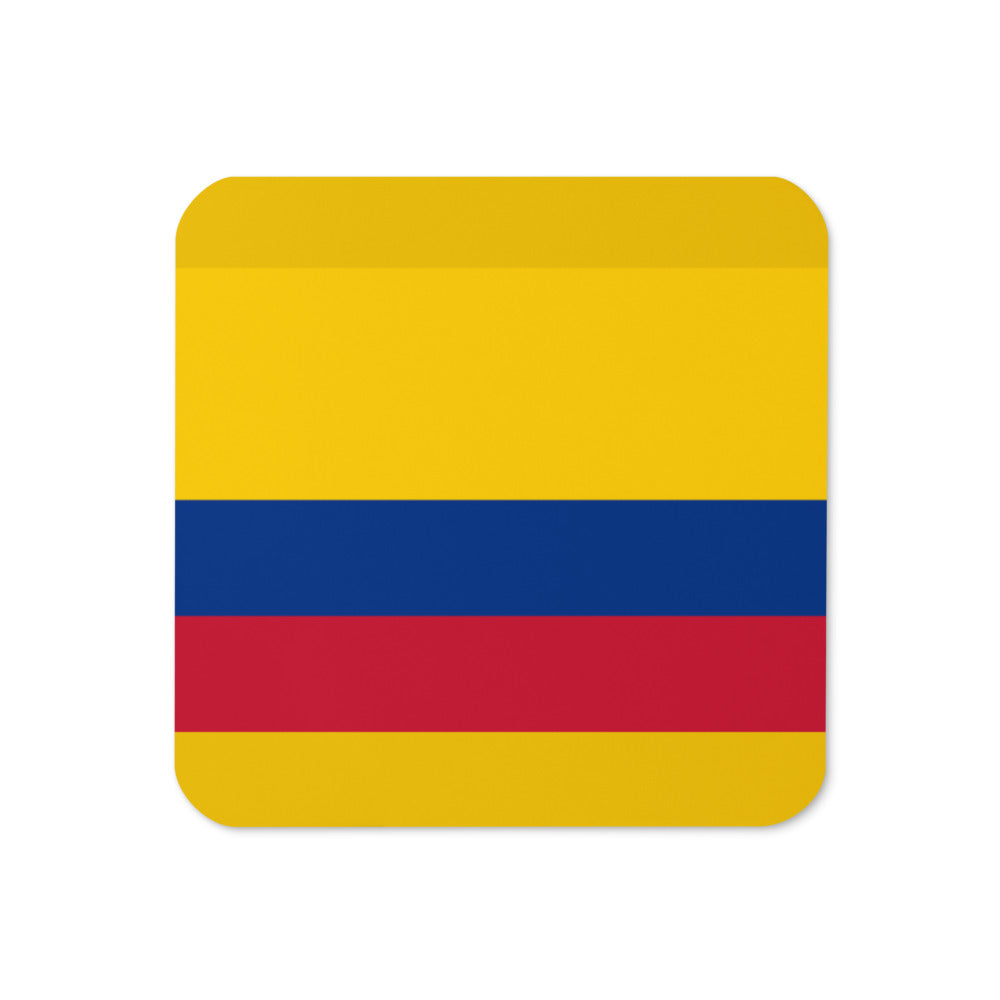 National Flag Coasters - Collection 1 Colombia coaster