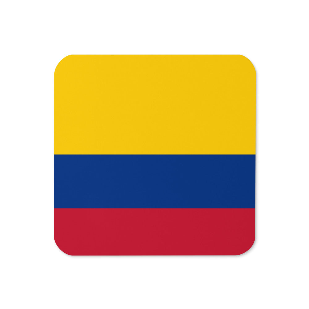 National Flag Coasters - Collection 1 Colombia coaster