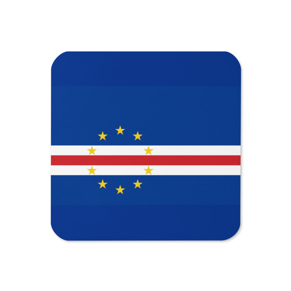 National Flag Coasters - Collection 1 Cape Verde coaster