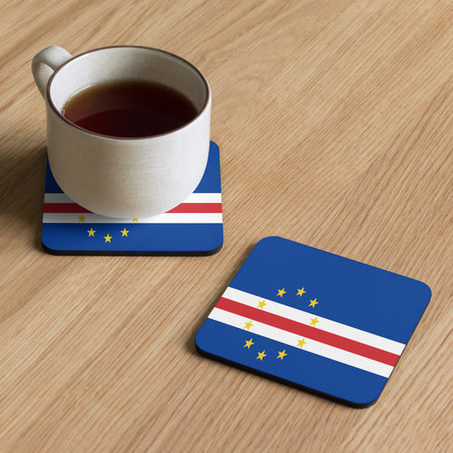 National Flag Coasters - Collection 1 Cape Verde / 3.74x3.74