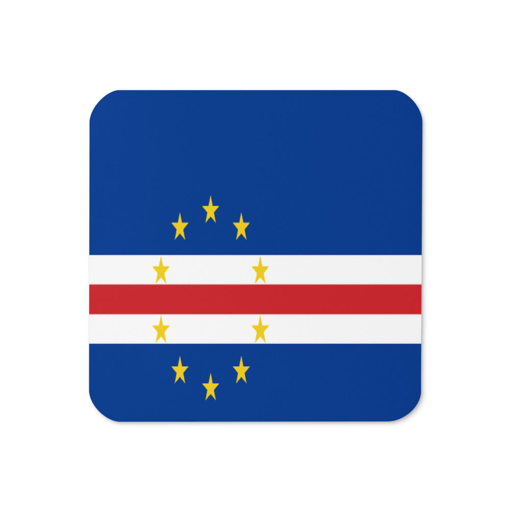 National Flag Coasters - Collection 1 Cape Verde coaster
