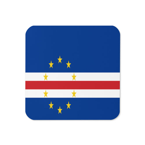 National Flag Coasters - Collection 1 Cape Verde / 3.74x3.74