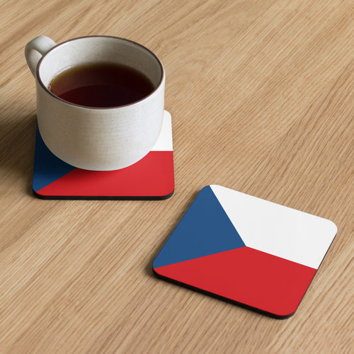 National Flag Coasters - Collection 1 Czech Republic / 3.74x3.74