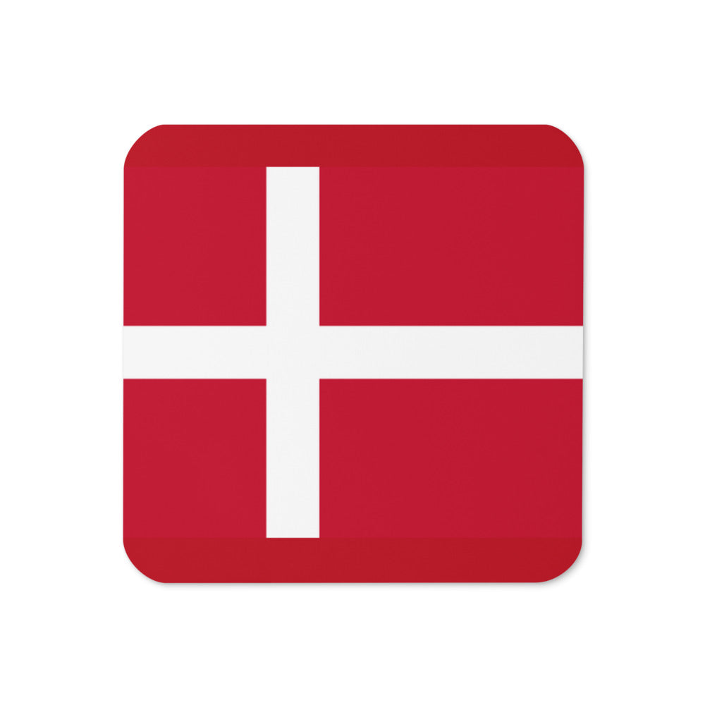 National Flag Coasters - Collection 1 Denmark coaster