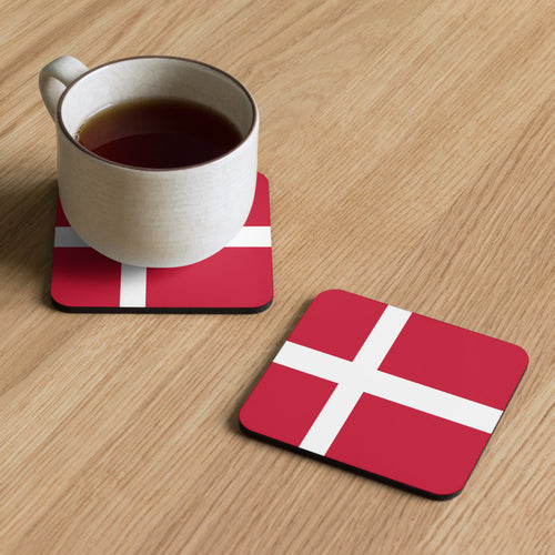 National Flag Coasters - Collection 1 Denmark / 3.74x3.74