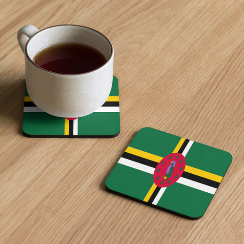 National Flag Coasters - Collection 1 Dominica / 3.74x3.74