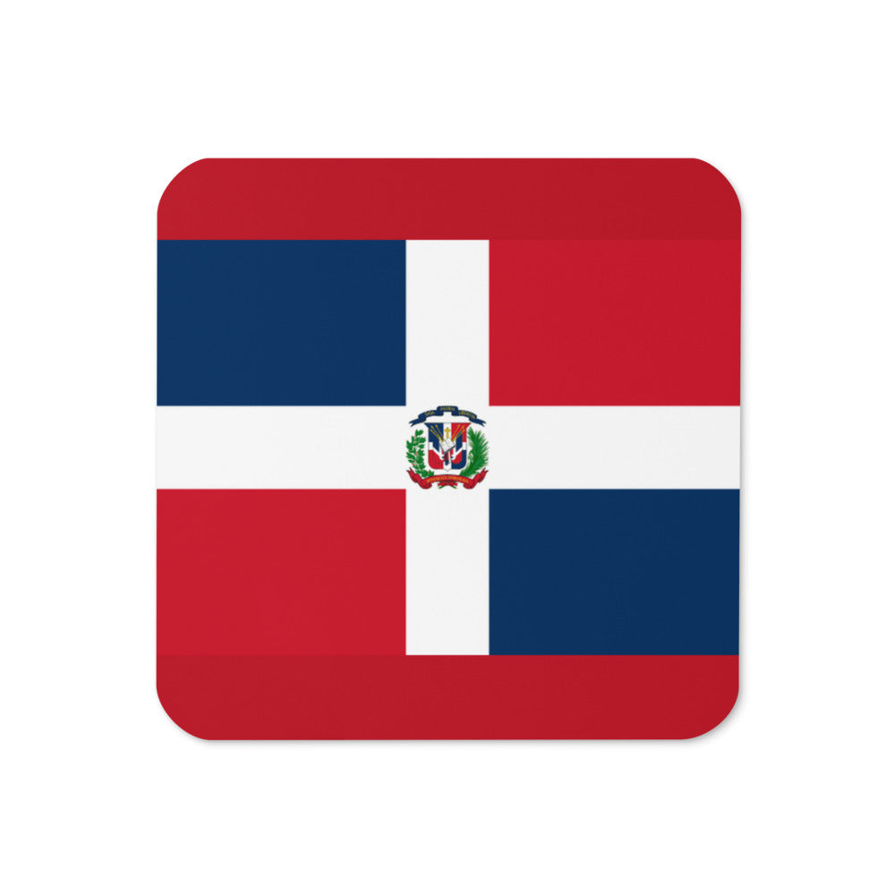 National Flag Coasters - Collection 1 Dominican Republic coaster