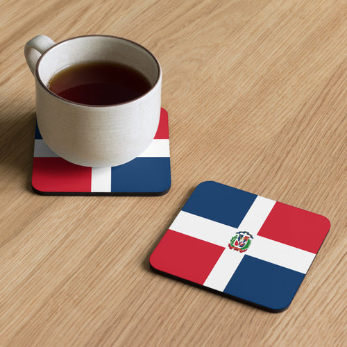 National Flag Coasters - Collection 1 Dominican Republic / 3.74x3.74