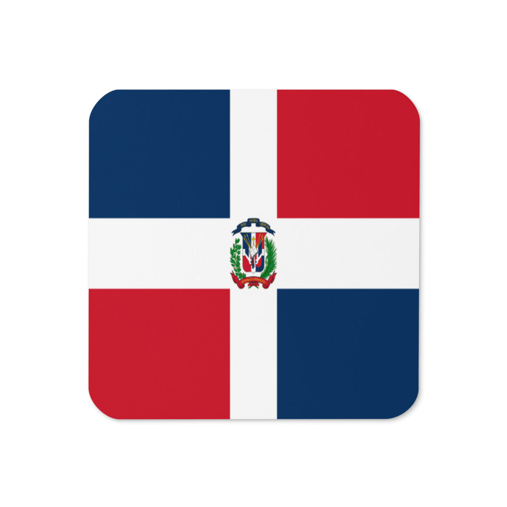 National Flag Coasters - Collection 1 Dominican Republic coaster