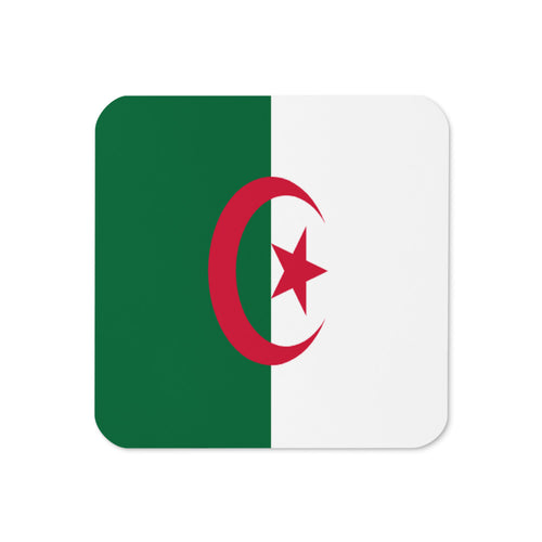 National Flag Coasters - Collection 1 Algeria / 3.74x3.74