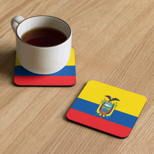 National Flag Coasters - Collection 1 Ecuador / 3.74x3.74