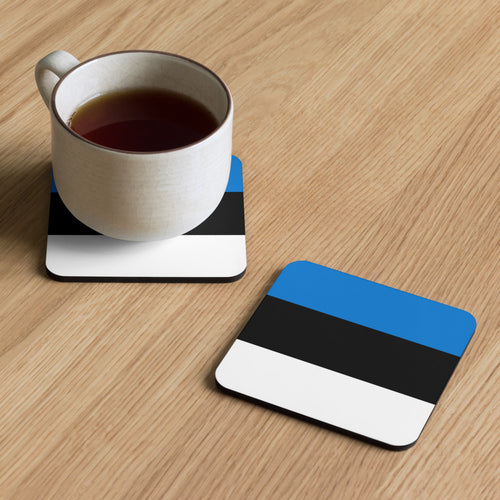 National Flag Coasters - Collection 1 Estonia / 3.74x3.74