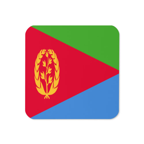 National Flag Coasters - Collection 1 Eritrea / 3.74x3.74