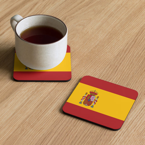 National Flag Coasters - Collection 1 Spain / 3.74x3.74