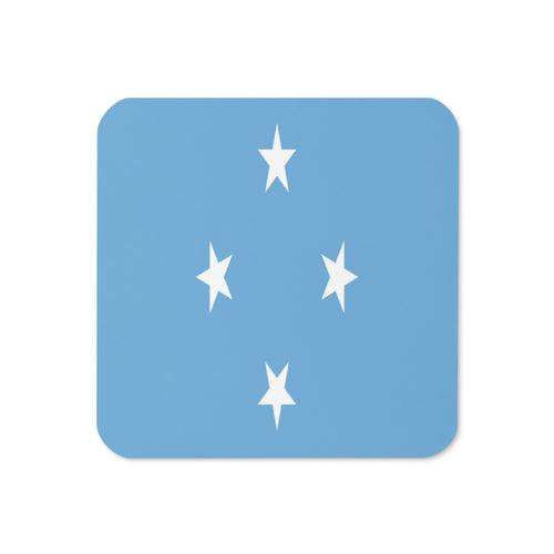 National Flag Coasters - Collection 1 Micronesia / 3.74x3.74