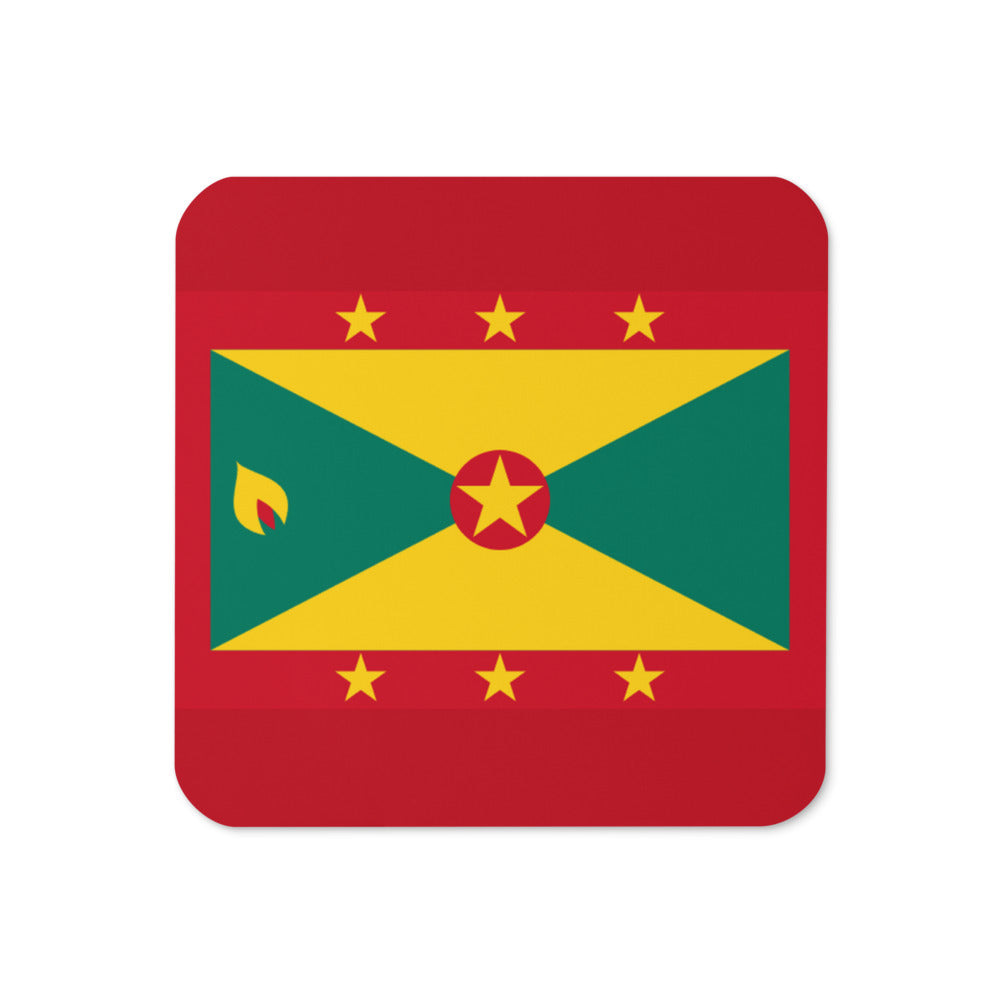 National Flag Coasters - Collection 1 Grenada coaster