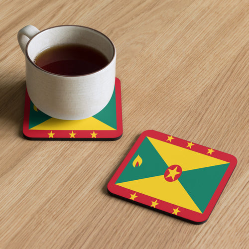 National Flag Coasters - Collection 1 Grenada / 3.74x3.74