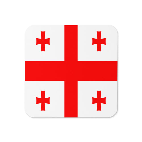 National Flag Coasters - Collection 1 Georgia / 3.74x3.74