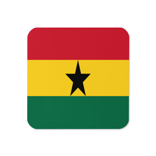 National Flag Coasters - Collection 1 Ghana / 3.74x3.74