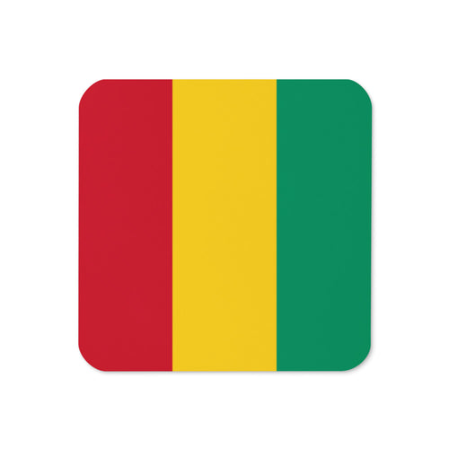 National Flag Coasters - Collection 1 Guinea / 3.74x3.74