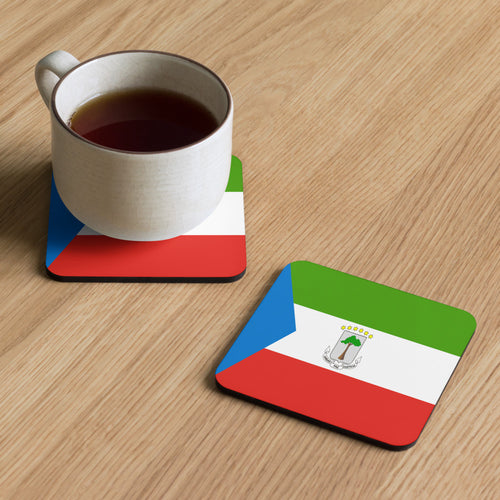 National Flag Coasters - Collection 1 Equatorial Guinea / 3.74x3.74
