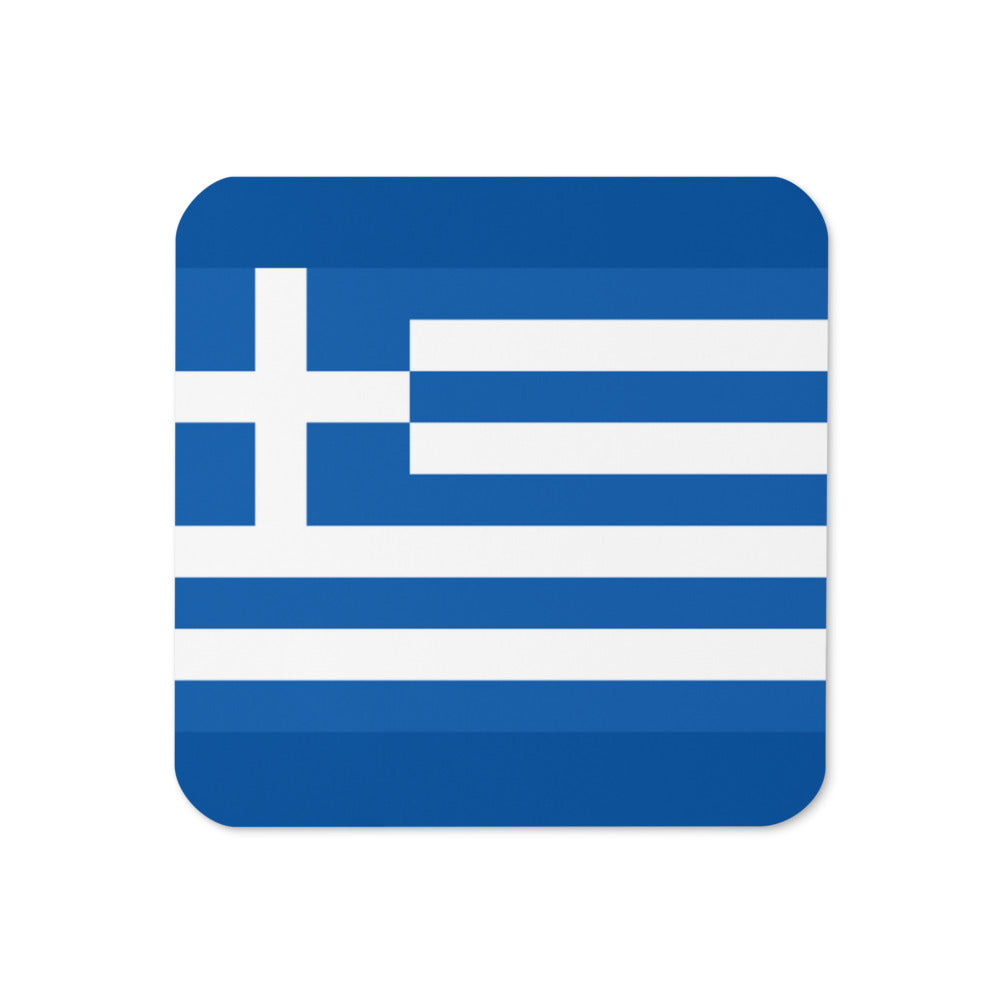 National Flag Coasters - Collection 1 Greece coaster
