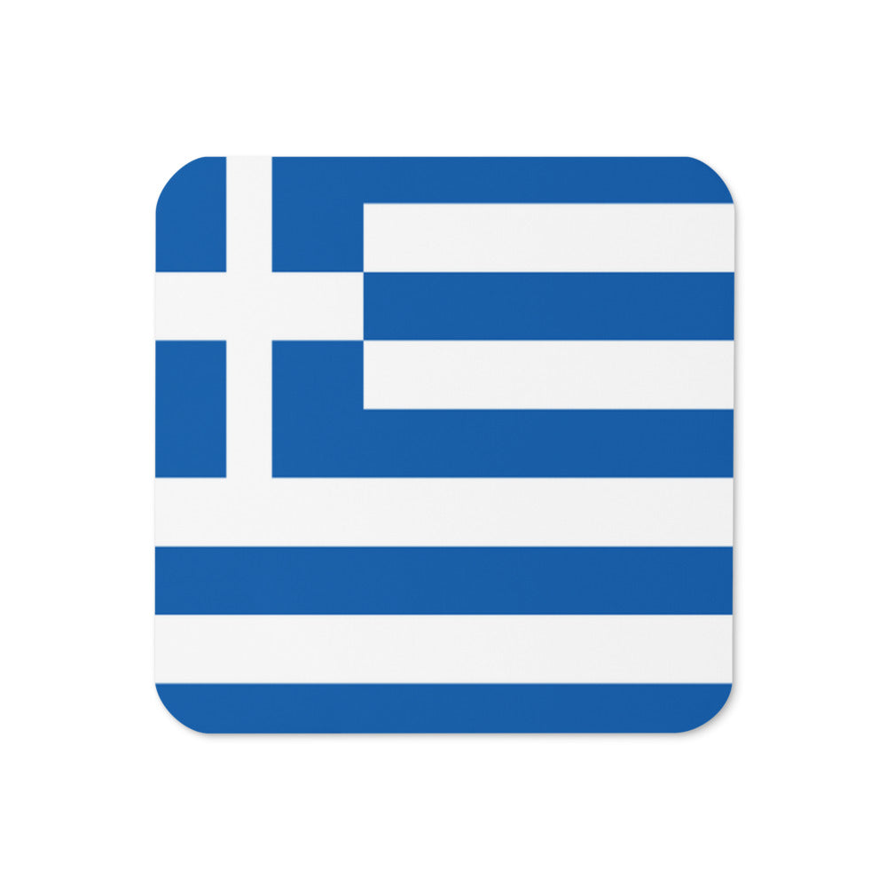 National Flag Coasters - Collection 1 Greece coaster
