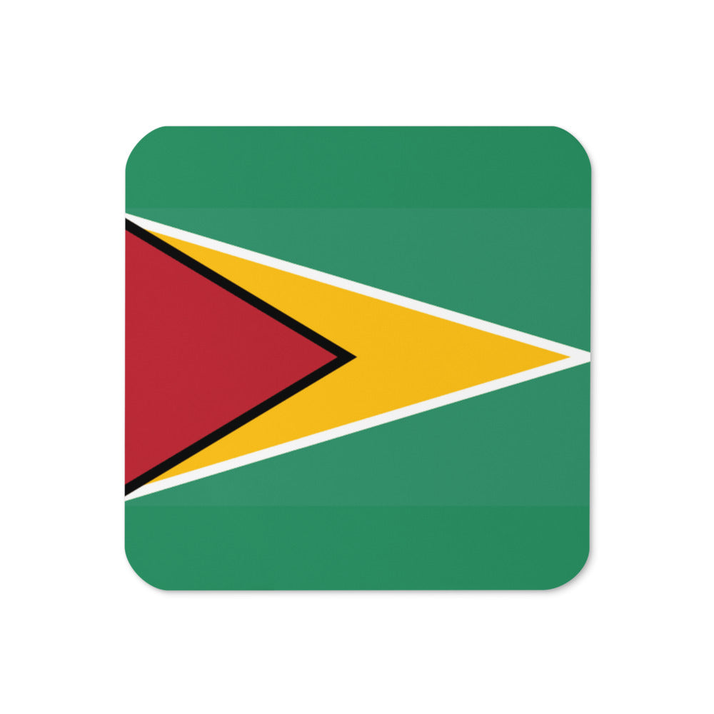 National Flag Coasters - Collection 1 Guyana coaster